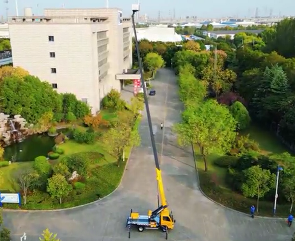 海倫哲藍(lán)牌28米高車(chē)宣傳視頻